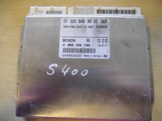 Modulo Controlador Esp Mercedes S400 2004 model257 